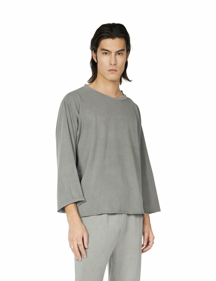 For Him LES TIEN Long Sleeve Tops | Organic Oversized Long Sleeve Tee