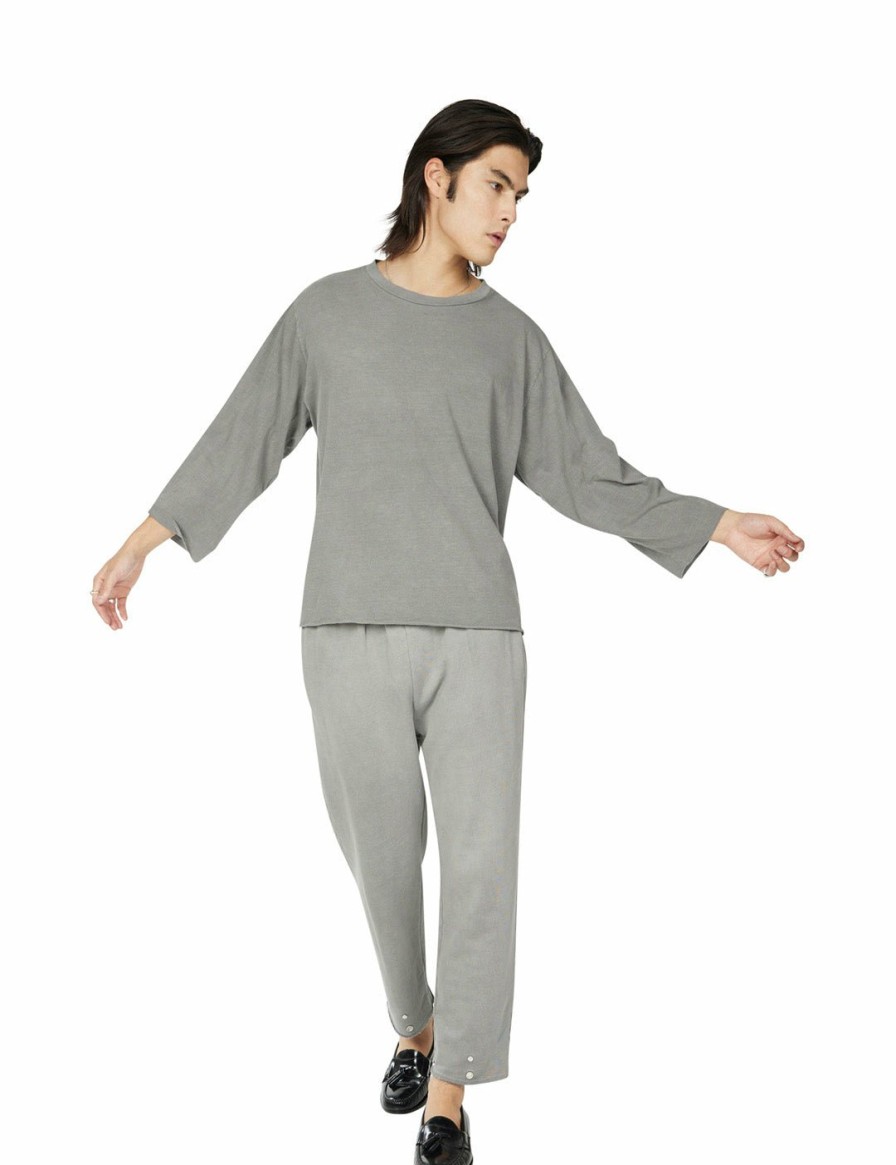 For Him LES TIEN Long Sleeve Tops | Organic Oversized Long Sleeve Tee