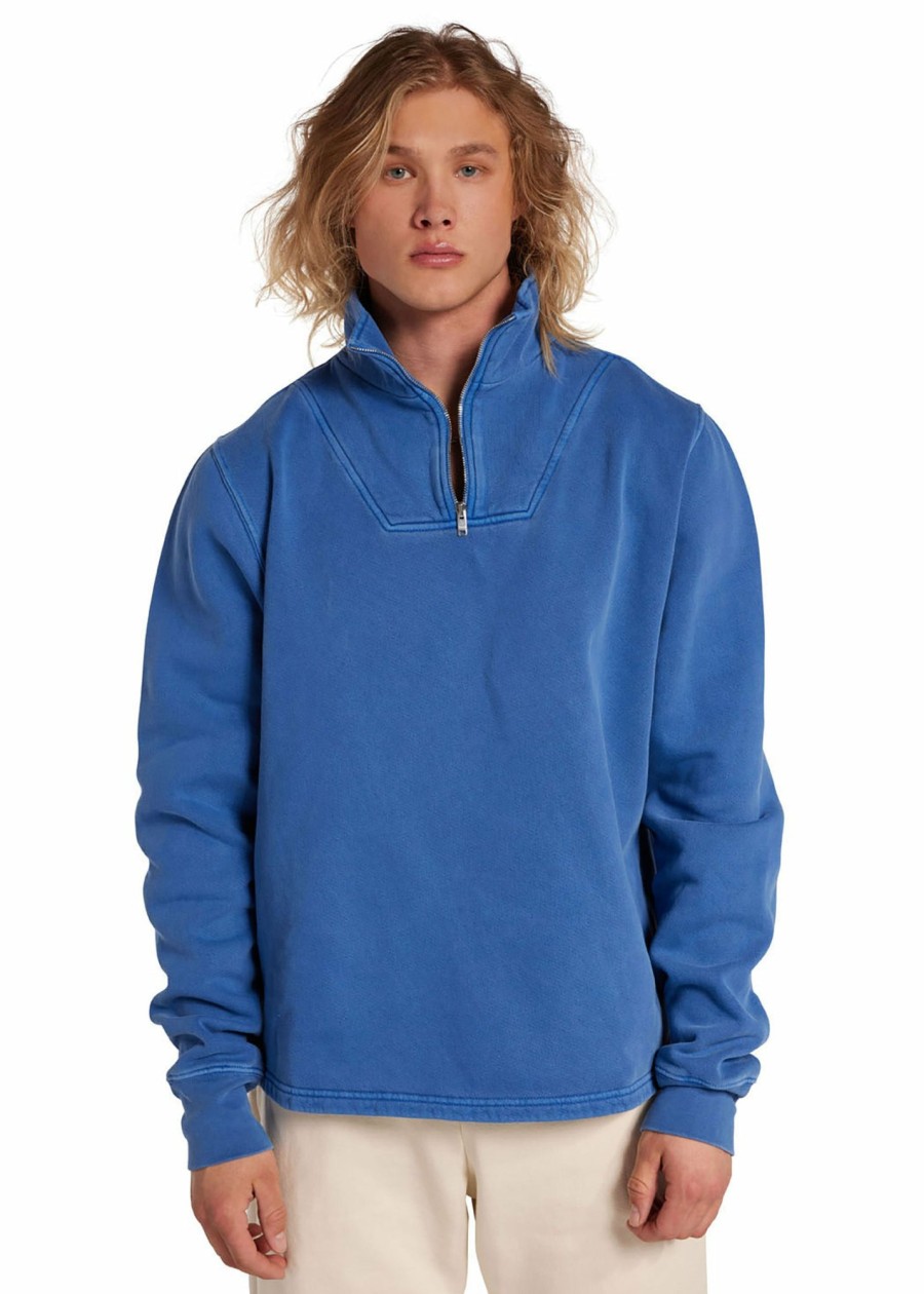 For Him LES TIEN Sweaters | Heavyweight Half Zip Yacht Pullover