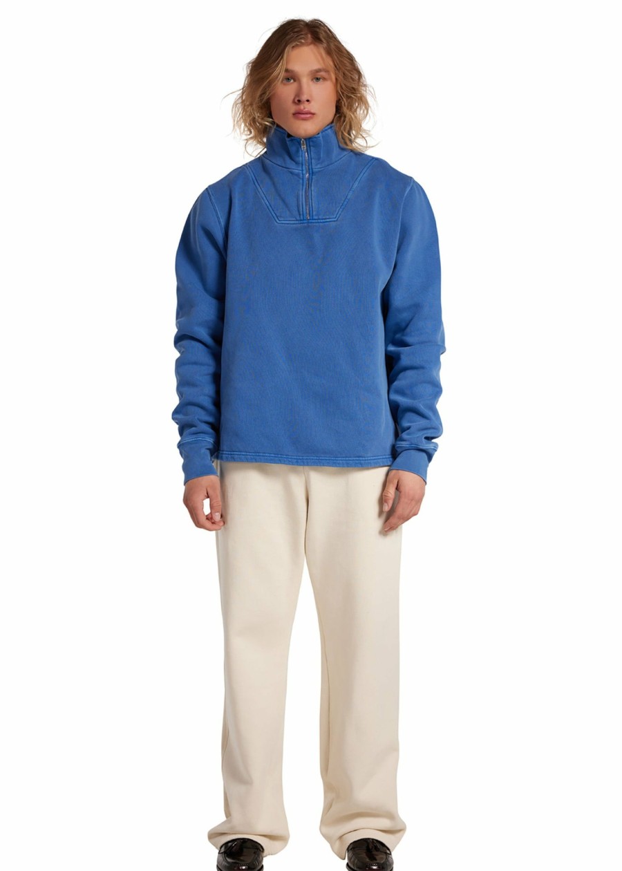 For Him LES TIEN Sweaters | Heavyweight Half Zip Yacht Pullover