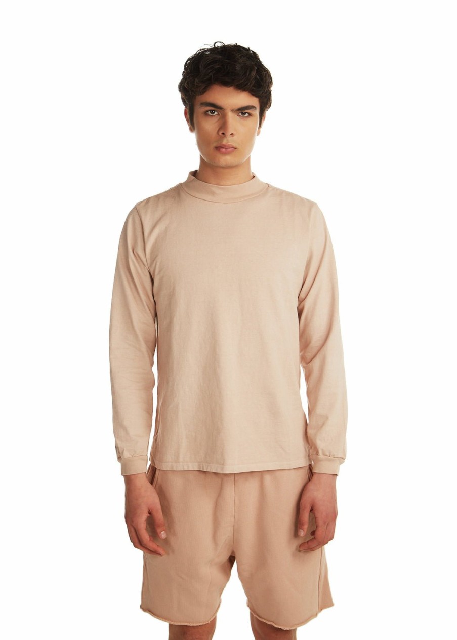 For Him LES TIEN Long Sleeve Tops | Heavyweight Mock Neck Long Sleeve