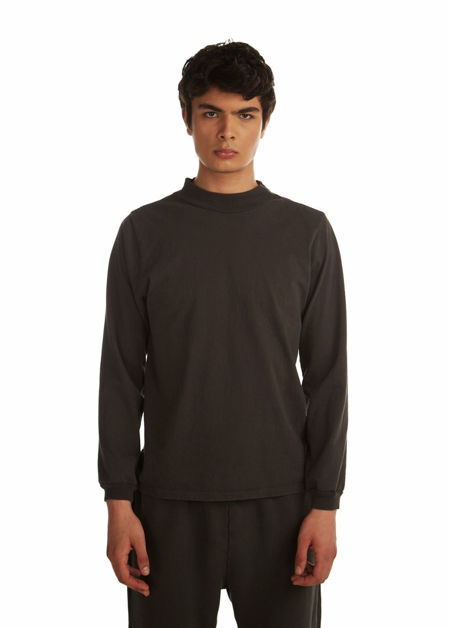 For Him LES TIEN Long Sleeve Tops | Heavyweight Mock Neck Long Sleeve