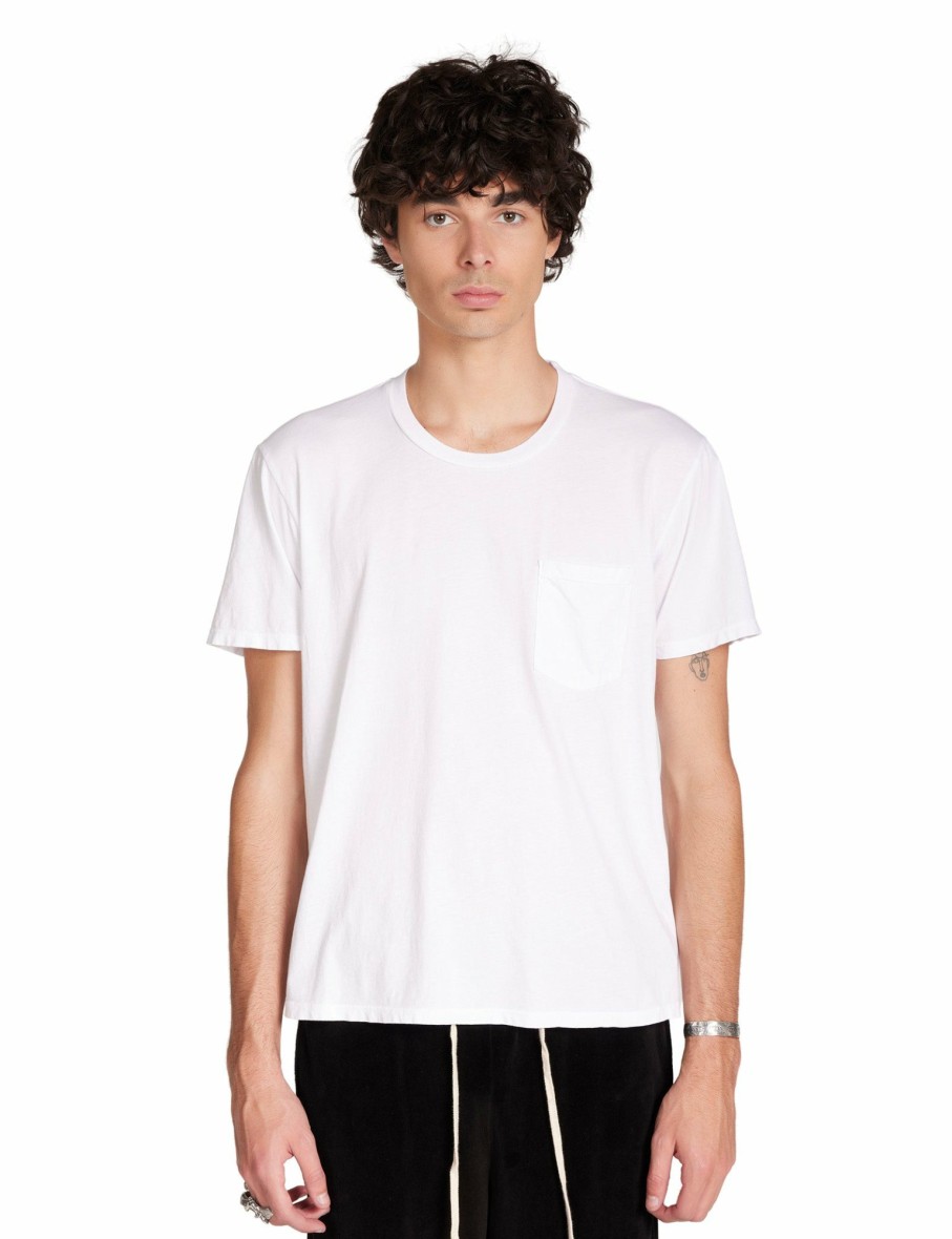 For Him LES TIEN Short Sleeve Tops | Lightweight Classic Pocket Tee