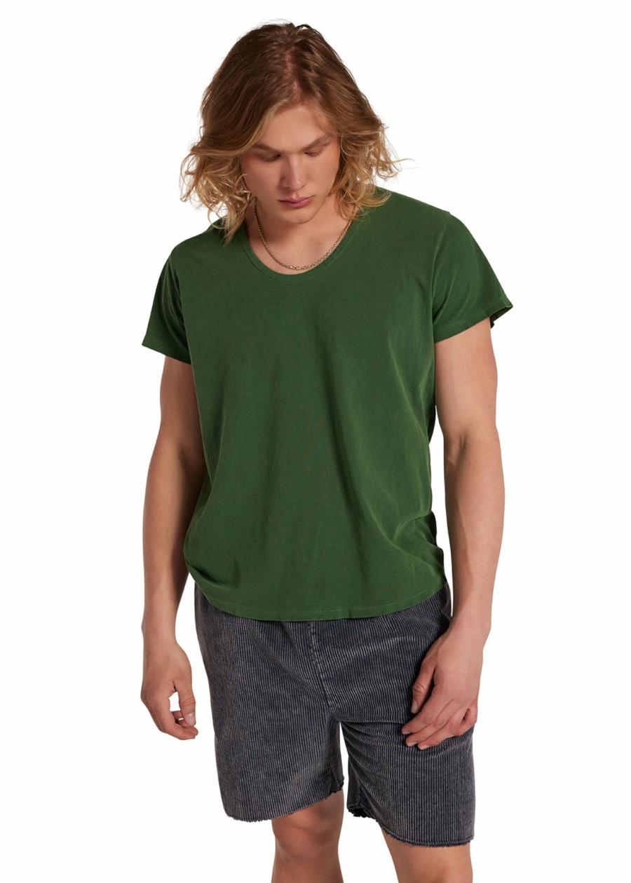 For Him LES TIEN Tees | Organic Scoop Neck Tee