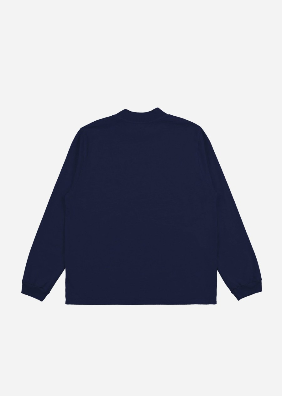 For Him LES TIEN Tees | Heavyweight Mock Neck Long Sleeve