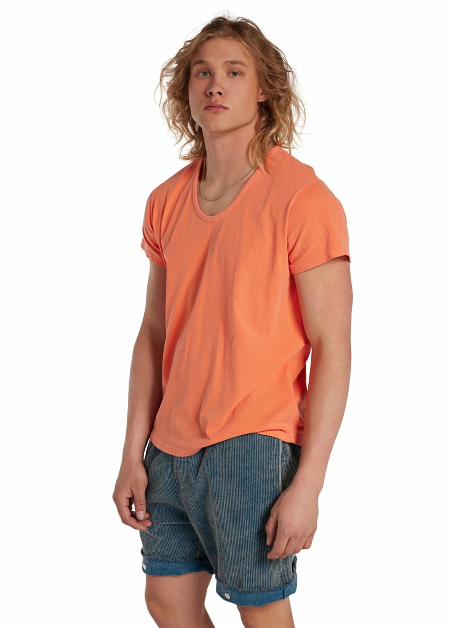 For Him LES TIEN Tees | Organic Scoop Neck Tee