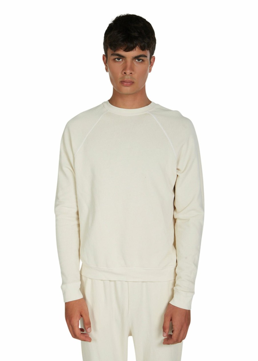 For Him LES TIEN Sweaters | French Terry Crew Neck Raglan