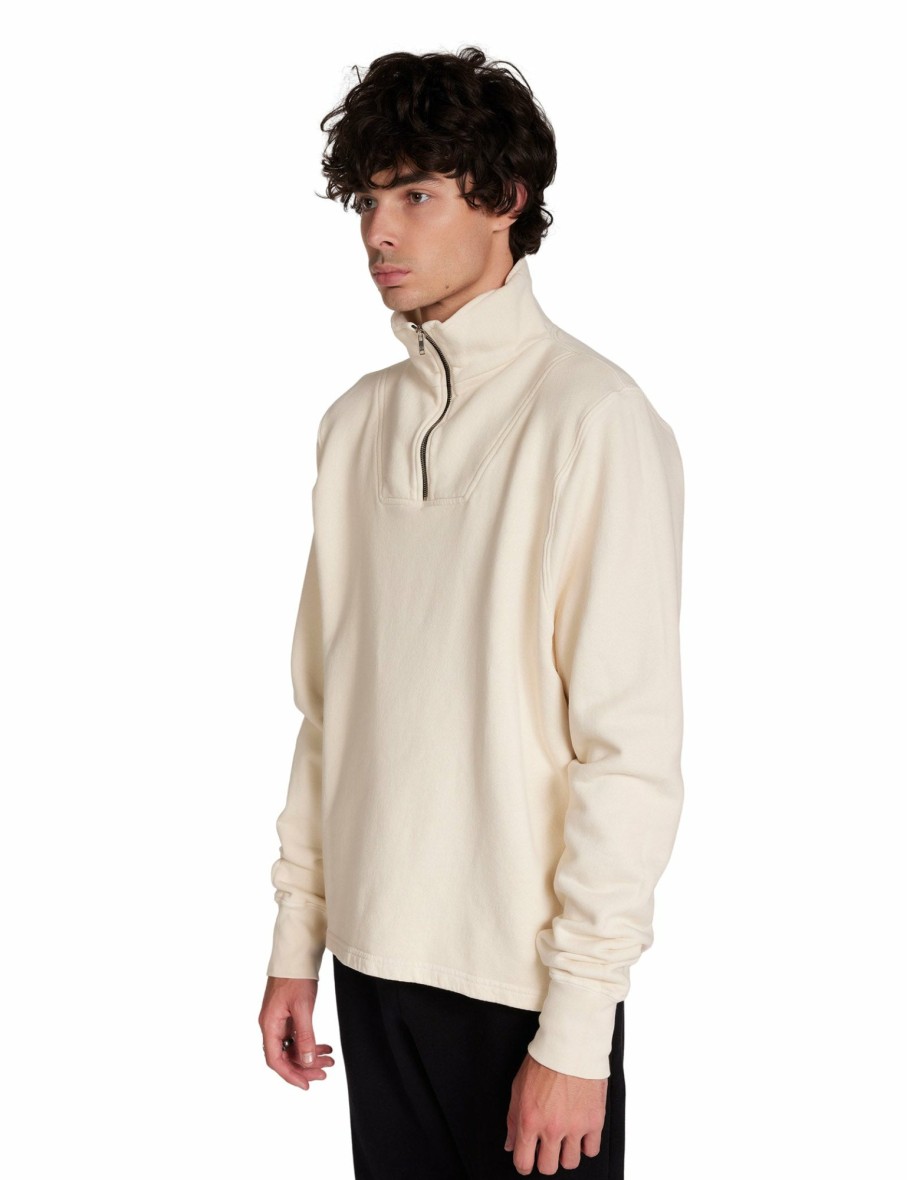 For Him LES TIEN Sweaters | Heavyweight Half Zip Yacht Pullover