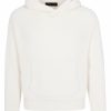 For Him LES TIEN Hoodies | Cable Knit Cashmere Crop Hoodie