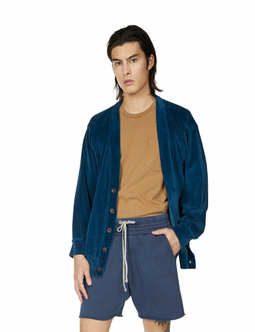 For Him LES TIEN Sweaters | Velour Cardigan