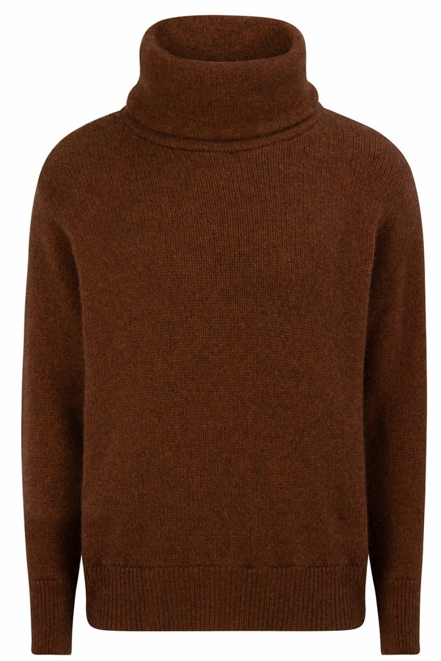 For Him LES TIEN Long Sleeve Tops | Cable Knit Cashmere Turtle Neck