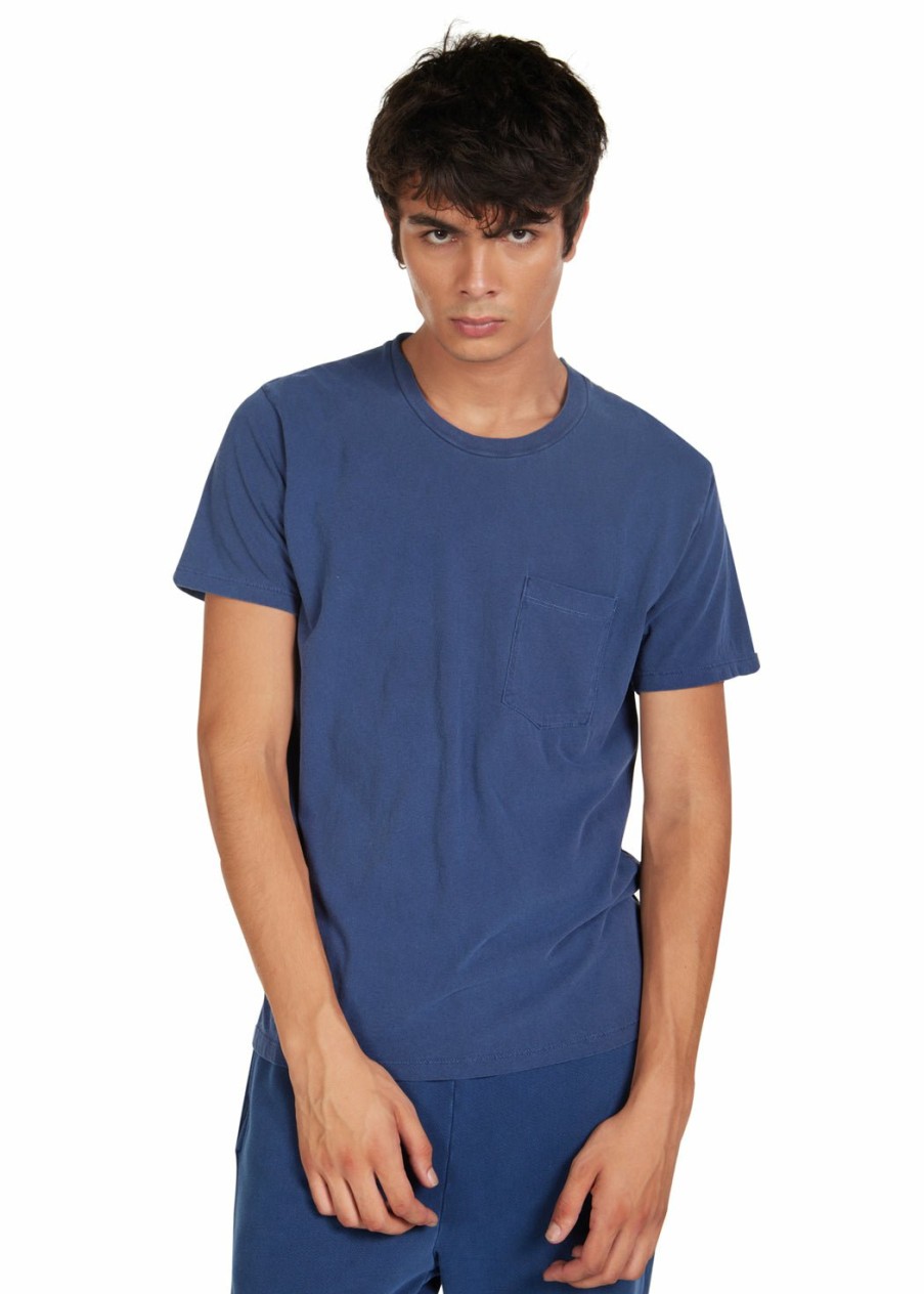 For Him LES TIEN Short Sleeve Tops | Organic Classic Pocket Tee