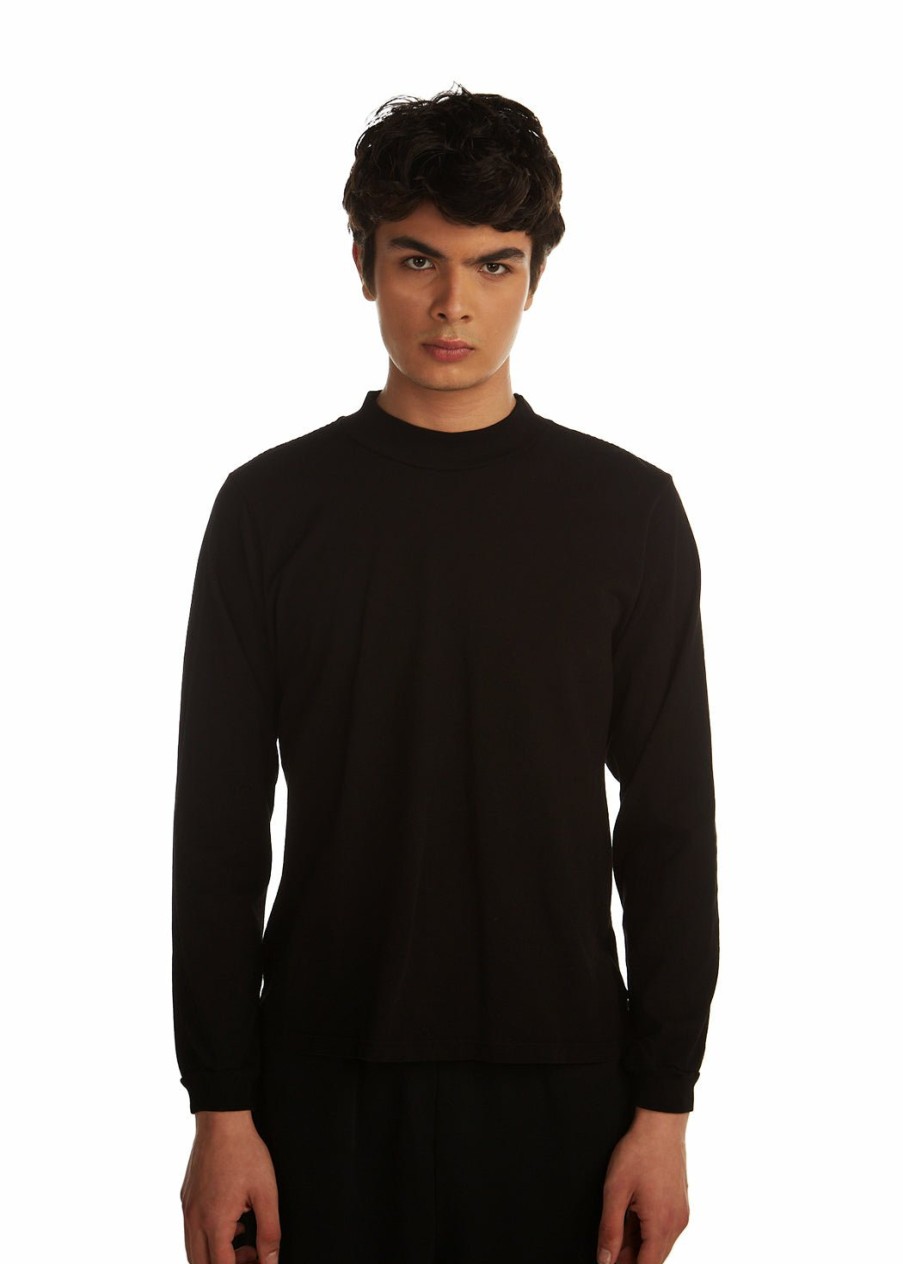 For Him LES TIEN Long Sleeve Tops | Heavyweight Mock Neck Long Sleeve