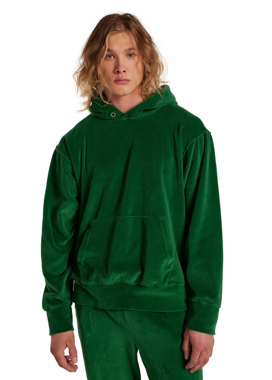 For Him LES TIEN Hoodies | Velour Hoodie