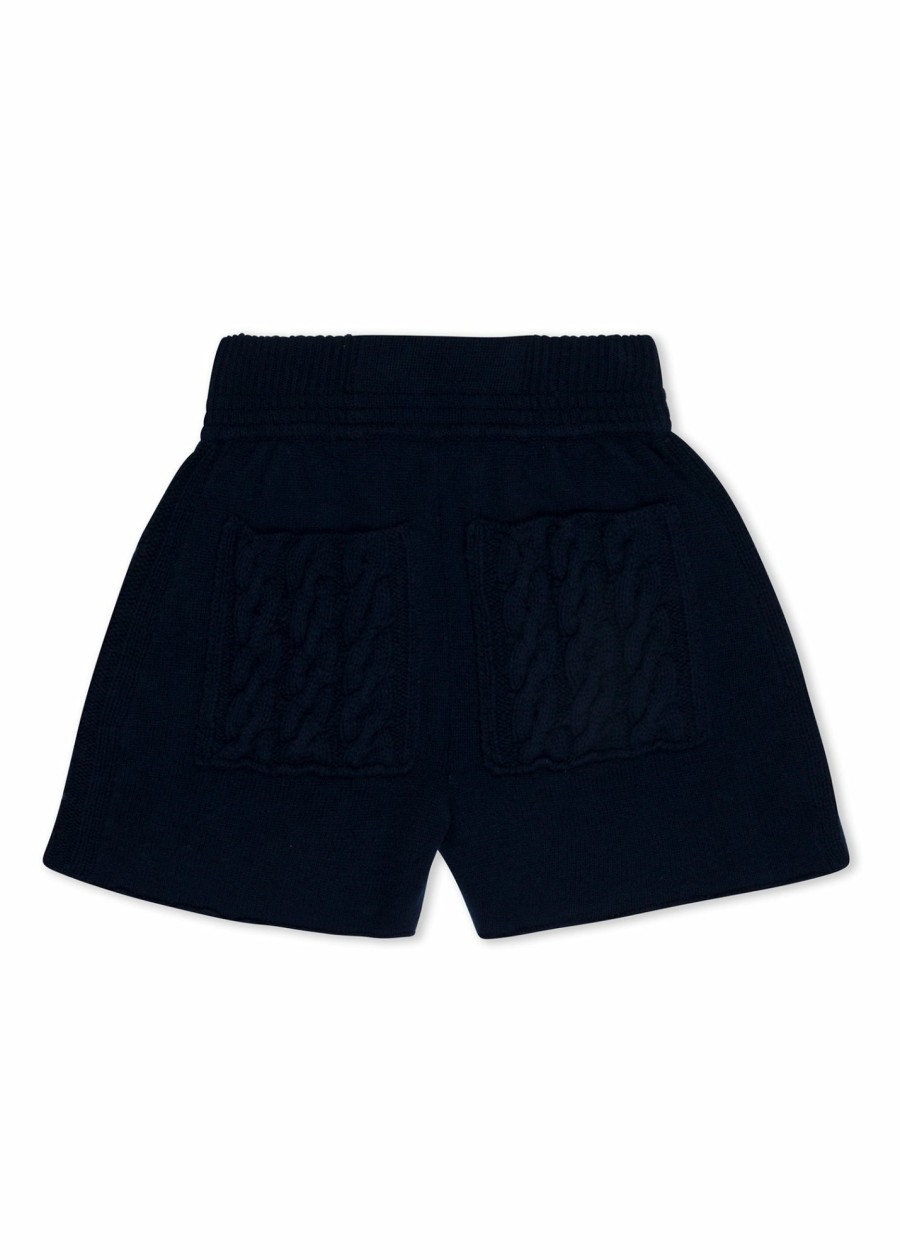 For Him LES TIEN Shorts | Cable Knit Cashmere Yacht Short