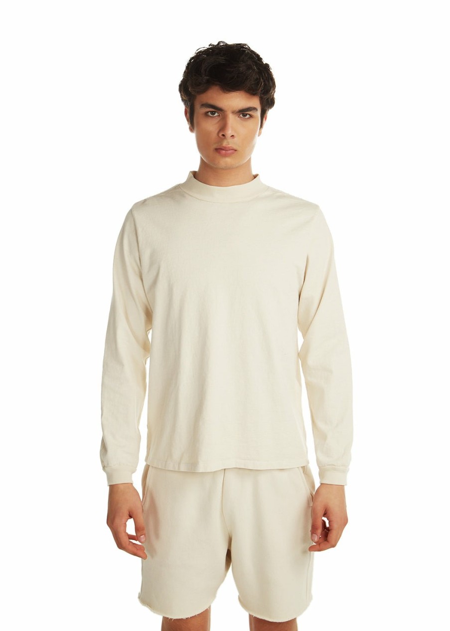 For Him LES TIEN Long Sleeve Tops | Heavyweight Mock Neck Long Sleeve