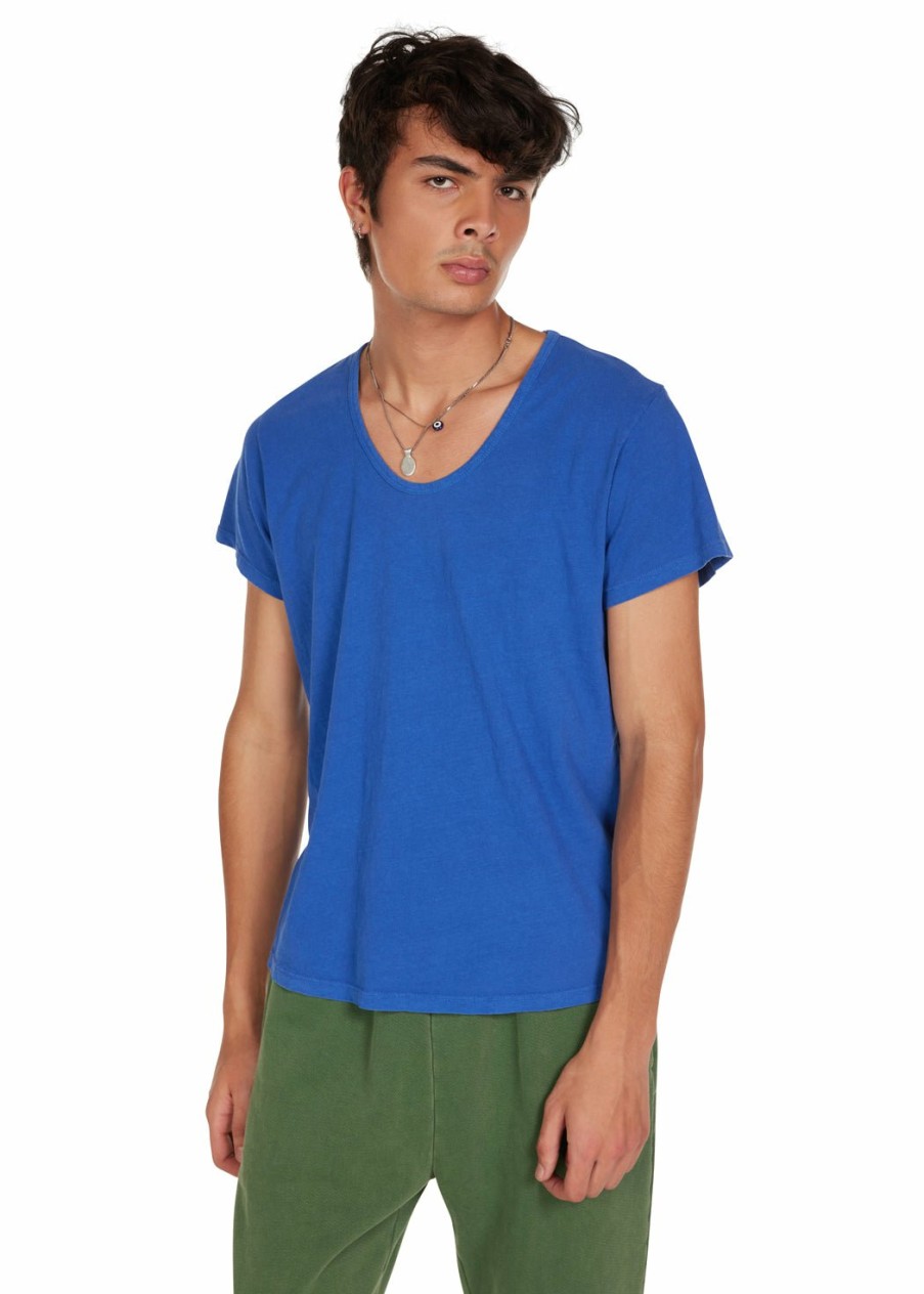 For Him LES TIEN Tees | Organic Scoop Neck Tee