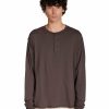 For Him LES TIEN Long Sleeve Tops | Lightweight Inside Out Henley