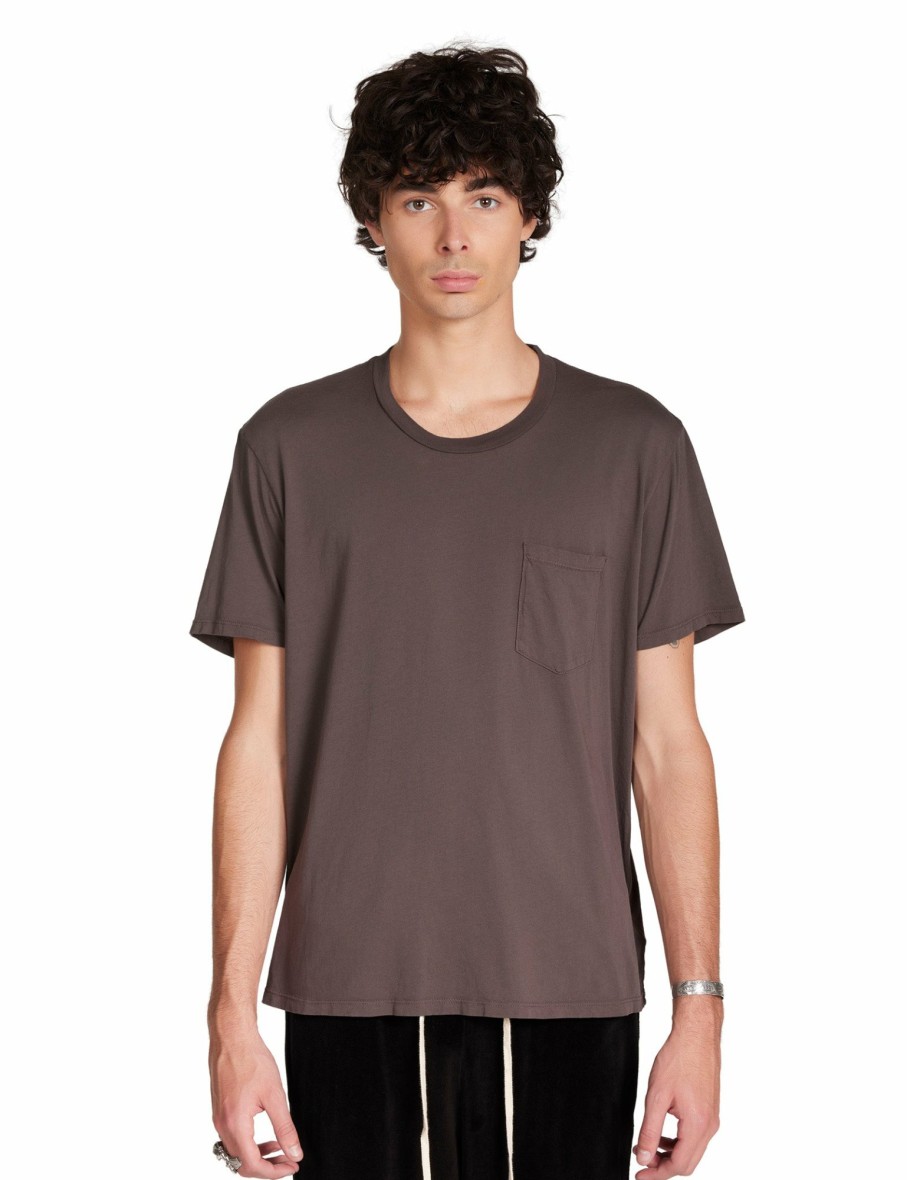 For Him LES TIEN Short Sleeve Tops | Lightweight Classic Pocket Tee