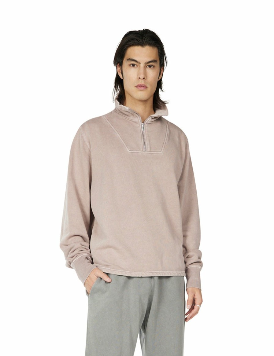 For Him LES TIEN Sweaters | Heavyweight Half Zip Yacht Pullover