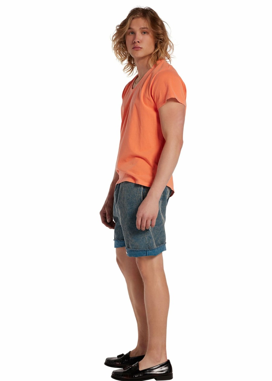 For Him LES TIEN Short Sleeve Tops | Organic Scoop Neck Tee