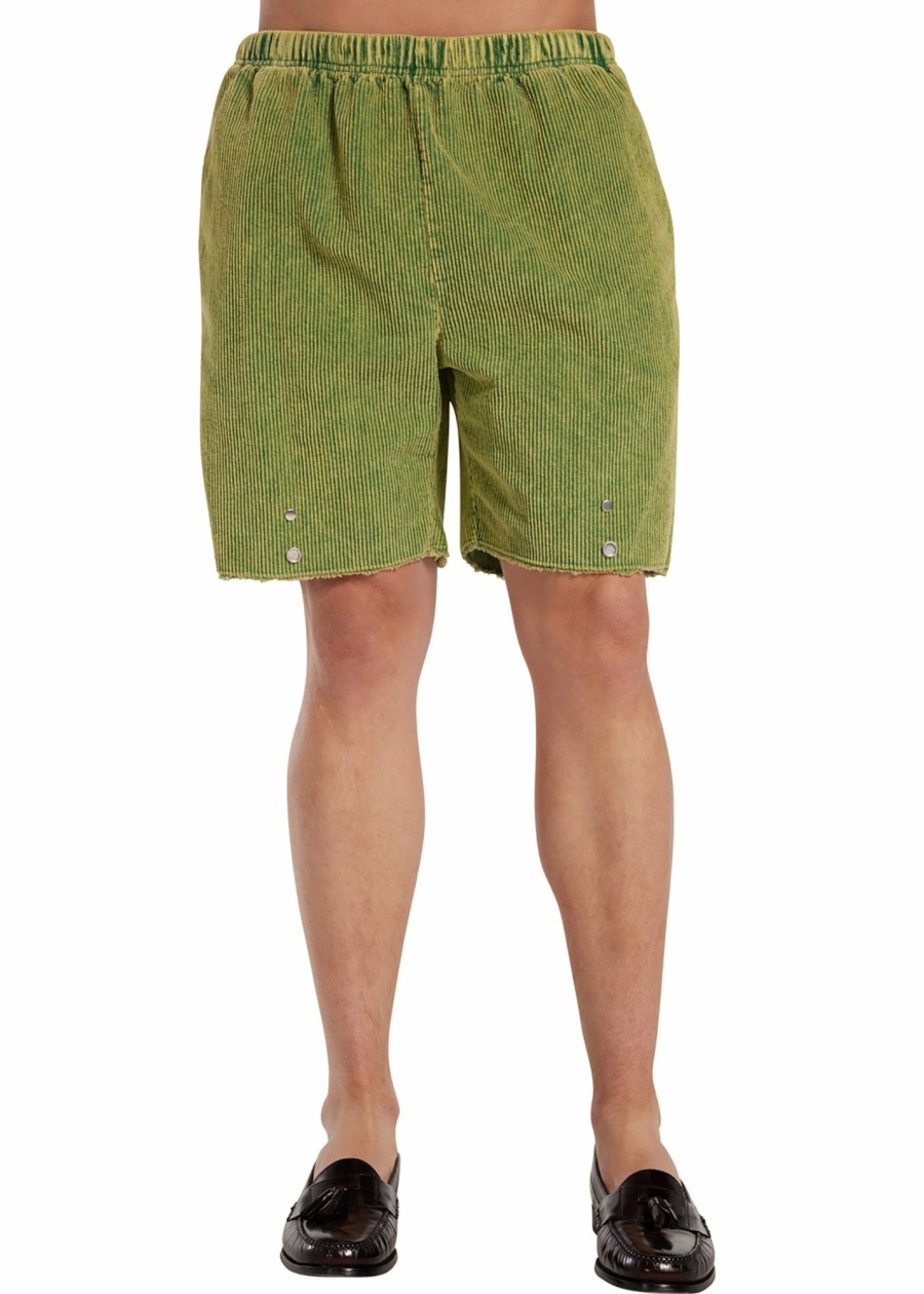 For Him LES TIEN Shorts | Corduroy Snap Front Short